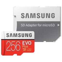 Samsung micro SDXC 256GB EVO Plus + SD adaptér