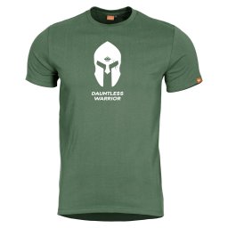 Triko SPARTAN HELMET ZELENÉ vel. L