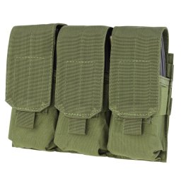 CONDOR OUTDOOR sumka MOLLE na zásobníky 3xM16 ZELENÁ