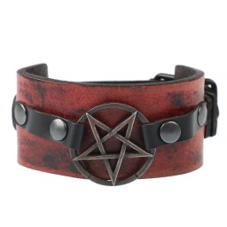 náramek Pentagram - red - LSF1 57