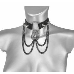 obojek PENTAGRAM CHAINS CHOKER - LSF9 42