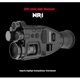 Monokulár s duál IR LED světlem do 400 m 8x optický a 3x digitální ZOOM + Wifi