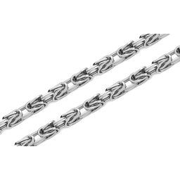 Řetízek z bílého zlata Královský vzor 6,3 mm 21.63 - 25.07 g IZ26267