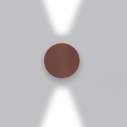 Artemide venkovní nástěnné svítidlo Effetto Round 7 W 220-240 V 3000K Rust