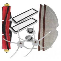 9ks HEPA filtry, kartáče a mopy pro XIAOMI Roborock S6 Max, S60, S65, S6 Pure, S6 MaxV, S5 Max