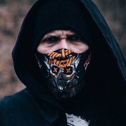 maska Metalshop - Skull & Gas Mask - MS080
