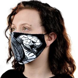 maska HEARTLESS - COILED SNAKE - BLACK - POI950
