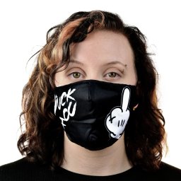 maska CUPCAKE CULT - YUCK FOU - BLACK - POI964