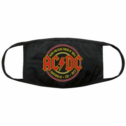 maska AC/DC - Est. 1973 - Black - ROCK OFF - ACDCMASK04B