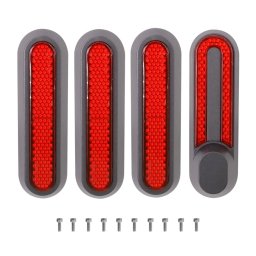 Kryty nábojů kol Xiaomi Mi Electric Scooter 3/Pro 2/1S/Essential - Červené