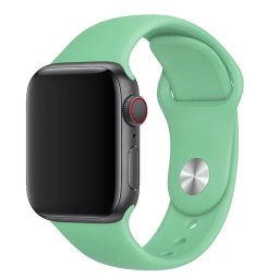 Řemínek iMore SmoothBand pro Apple Watch Series 4/5/6/SE (40mm) - Mořsky zelený