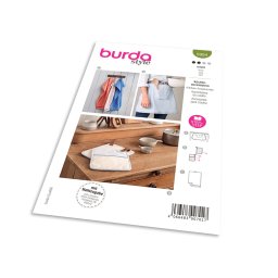 Střih Burda 5994 - Zástěra, chňapka, utěrka