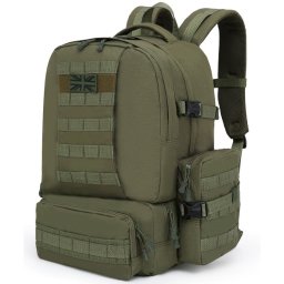 KOMBAT batoh Expedition MOLLE 50 litrů ZELENÝ