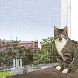 Ochranná síť pro kočky 3x2m transparentní