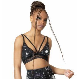 podprsenka dámská KILLSTAR - Eclipse Lace - Black - KSRA006005