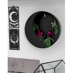 dekorace nástěnná KILLSTAR - Cosmical Planter - Black - KSRA006665