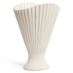 Ferm Living designové vázy Fountain Vase Off-White