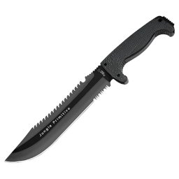 SOG mačeta JUNGLE PRIMITIVE s pouzdrem ČERNÁ