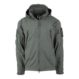Bunda TACTICAL 101 INC Softshell ŠEDÁ vel. L