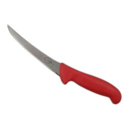 F. Dick - Nůž vykosťovací 13 cm, zahnutá čepel, červený