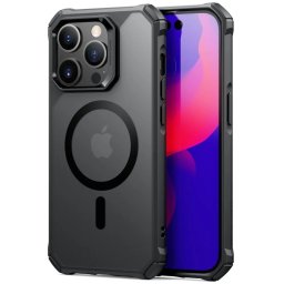 Pouzdro ESR AIR ARMOR HALOLOCK MAGSAFE IPHONE 14 PRO MAX - Frosted Black