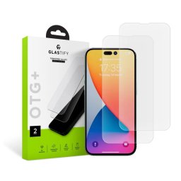 GLASTIFY OTG+ 2-PACK IPHONE 14 PRO MAX CLEAR 9589046925023