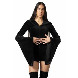 mikina dámská (overal) KILLSTAR - Spirit Of Slumber Playsuit - Black - KSRA005959
