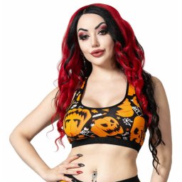 podprsenka dámská KILLSTAR - Haunt It - Black - KSRA006856