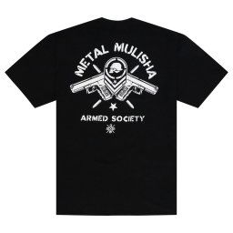 tričko pánské METAL MULISHA - STRAPPED BLK - BLK_MMTSS2034.01