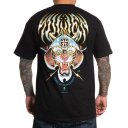 tričko pánské SULLEN - METAL CAT - BLACK - SCM4200_BK