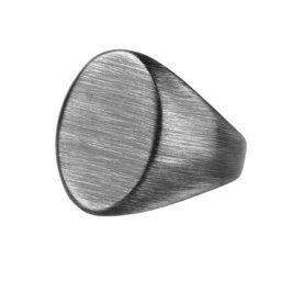 prsten ETNOX - Gun Metal Signet - SR1214