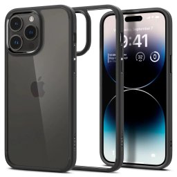 Pouzdro Spigen Ultra Hybrid iPhone 14 Pro Max - Matte Black