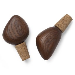 Ferm Living designové zátky na víno Cairn Wine Stoppers