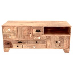 indickynabytek.cz - TV stolek Manu 120x50X45 z mangového dřeva