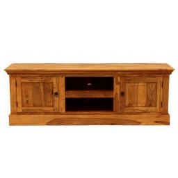 indickynabytek.cz - TV stolek Jali 160x55x45 z indického masivu palisandr / sheesham