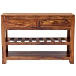 indickynabytek.cz - Konzolový stůl Kali 110x76x35 z indického masivu palisandr / sheesham