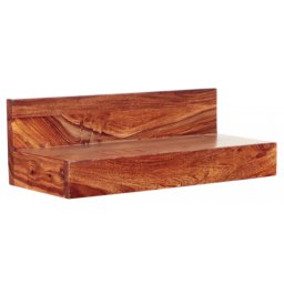 indickynabytek.cz - Police na zeď Kali 50x22 z indického masivu palisandr / sheesham