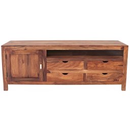indickynabytek.cz - TV stolek Amba 180x70x45 z indického masivu palisandr / sheesham