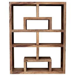 indickynabytek.cz - Knihovna Tara 140x180x35 z indického masivu palisandr / sheesham