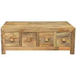 indickynabytek.cz - Konferenční stolek Hina110x40x60 z mangového dřeva