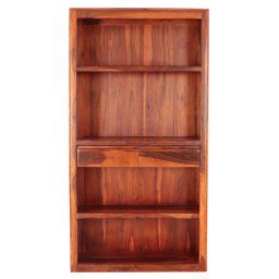 indickynabytek.cz - Knihovna Tina 100x190x35 z masivu palisandr / sheesham