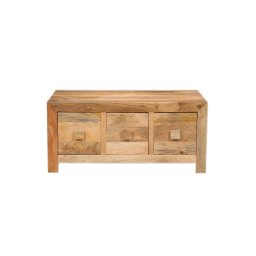 indickynabytek.cz - Konferenční stolek Hina se šuplíky 90x40x60 z mangového dřeva