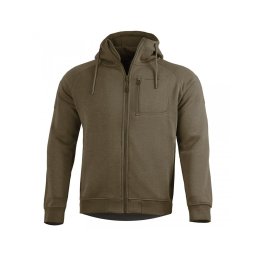 Mikina LEONIDAS 2.0 TERRA BROWN vel. S