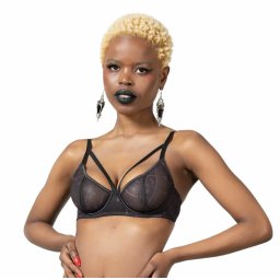 podprsenka dámská KILLSTAR - Garnetta Strappy - Black - KSRA006030