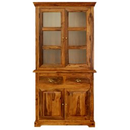 indickynabytek.cz - Vitrína 100x200x45 z indického masivu palisandr / sheesham
