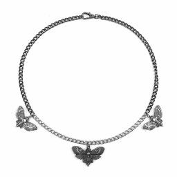 obojek Black and White Triple Moth - LSF9 71