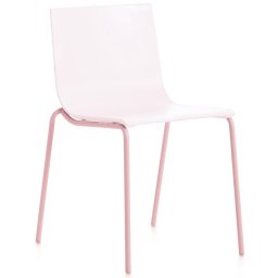 Výprodej Diabla designové židle Vent Chair (bílý sedák, růžová podnož)