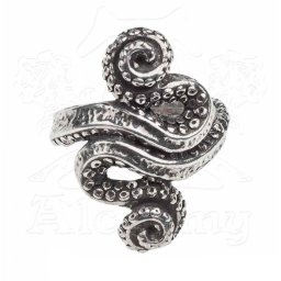 prsten ALCHEMY GOTHIC - Kraken - R221