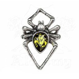 prsten ALCHEMY GOTHIC - Emerald Venom - R222