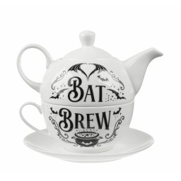 čajový set ALCHEMY GOTHIC - Fine Bone China - Bat Brew - ATS5